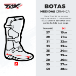 Botas Motocross Outlet Criança - TOX RACING "2nd Choice"