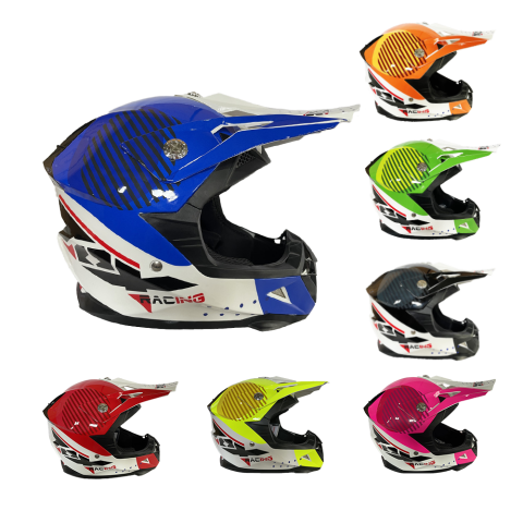 Capacete Motocross Infantil - TOX RACING (criança)