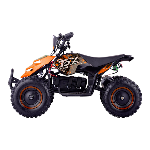 Motocross elétrico infantil com bateria 36V