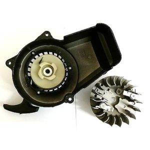 Kit Puxador manual em alumínio (arranque fácil) + Volante do Magnético - Minimoto 49cc