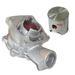 Kit - Cilindro 2T (39cc / 37mm) + piston, MT-A4 (água)