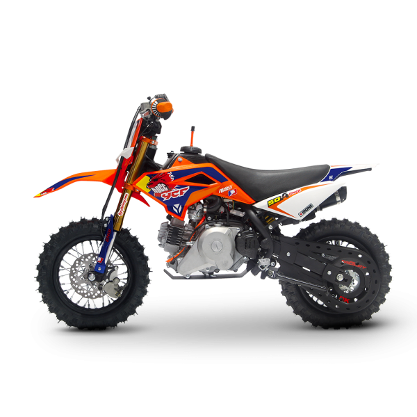 YCF: 50A Edição Limitada (Laranja/Azul) / Pitbike