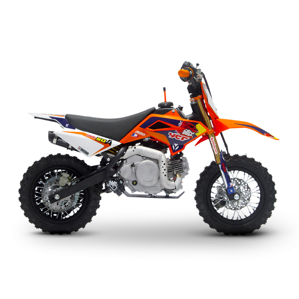 YCF: 50A Edição Limitada (Laranja/Azul) / Pitbike