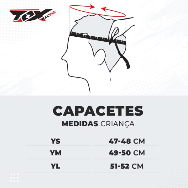 Capacete Mx (Criança) Tox Racing