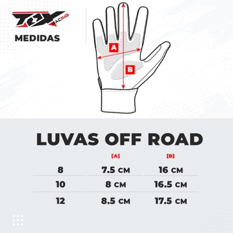 Tabela de Tamanho_Luvas