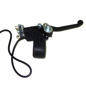 Manete de travao Drt. (completa) (c/ saida para 2 cabos), Tox (E-QD03) / ATV 49